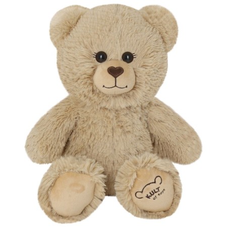 Soft toy "Bear", 30 cm on the back, coffee color