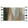 Arya Home Morton bathroom mat, size 50x80 cm, green color