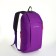 Sports' backpack on lightning, Textura, external pocket, purple color
