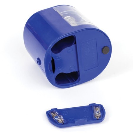 Electric grinder 2 holes Brauberg "Standard", power from 4 AA batteries, 228423-6
