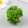 Artificial plant for creativity plastic "Green tree" 6 cm