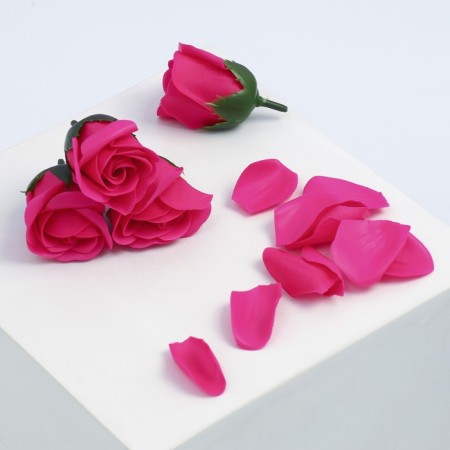 Gift set of "Perfection in everything": perfume champagne (100 ml), soap petals (roses)-3