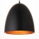 Lamp Bayerlux "Hunter" E27 40W black and gold 30x333-133 cm