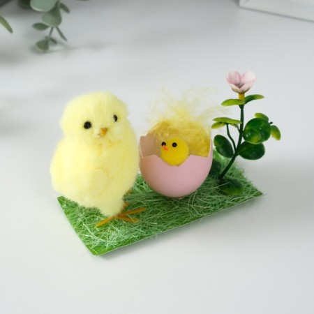 Souvenir "Chicken with chicken" 5.5x12x8.7 cm-4