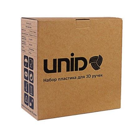 UNID ABS-20 plastic, for 3D pen, 10 m, 20 colors in a set-8