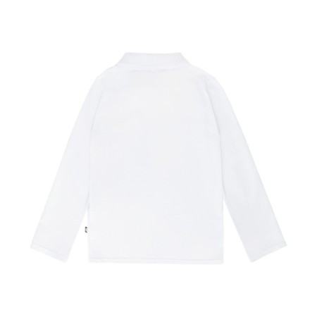 Longsliv-Polo for boys, height 152 cm, white color-2