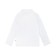 Longsliv-Polo for boys, height 152 cm, white color