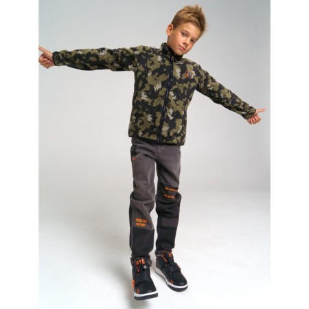 Fleet from a blis on a zipper for a boy, height 176 cm-1