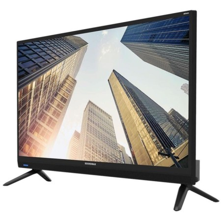 TV Soundmax SM-LED24M11S, 24 ", 1366x768, DVB-T/T2/C, HDMI 1, USB 1, Smart TV, black-1
