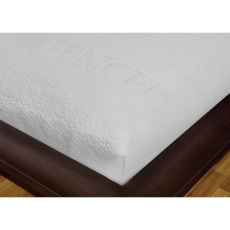 Tencel-cellar dimensional, size 90x200 cm, white color