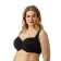 Women's bras of Lengy, size 90c, black color
