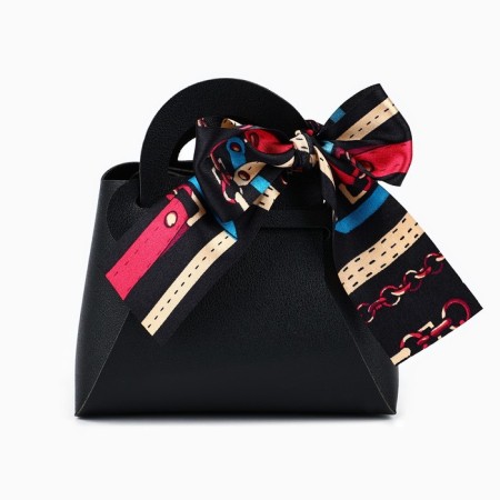 Gift handbag "Black", 12 x 13 x 5.5 cm