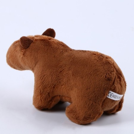 Soft toy "Capybara", 20 cm, dark brown color-3
