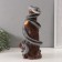 New Year's figure "Snake on the hemp" 33 x 14 x 15 cm.