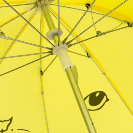 Mechanical children's umbrella "animals", r = 25cm, with ears, color mix-9