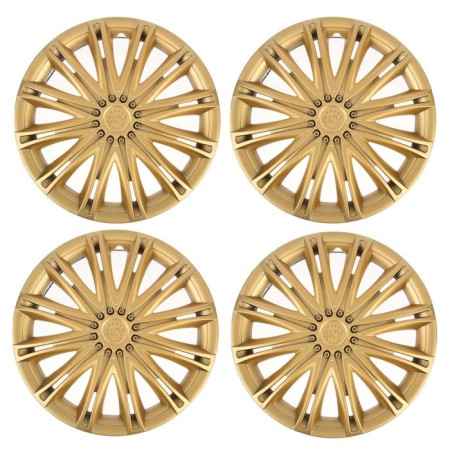 Wheel caps R13 "Sky", gold, set 4 pcs