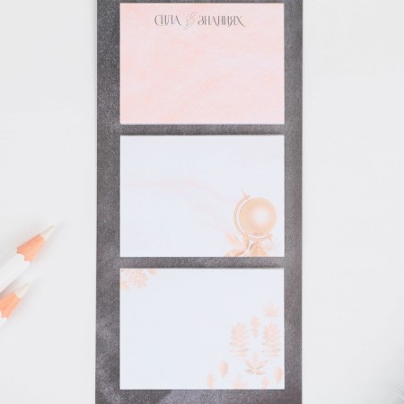 Blocks of paper with tear -off sheets, 3 pcs. 30 sheets, "Teacher Source of Wisdom"-3