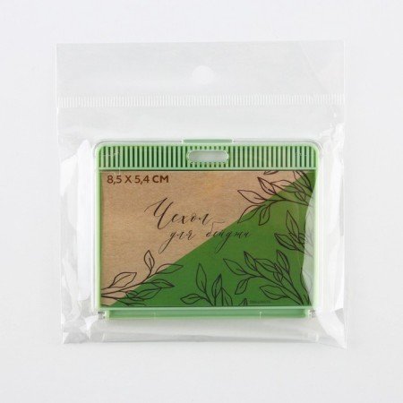Case for pass "Leaves", 9.2 x 7.2 cm-4