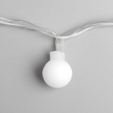Garland “thread” 3 m with nozzles “balls”, ip20, transparent thread, 20 LED, glow of multi (RG/RB), flashing, USB-1