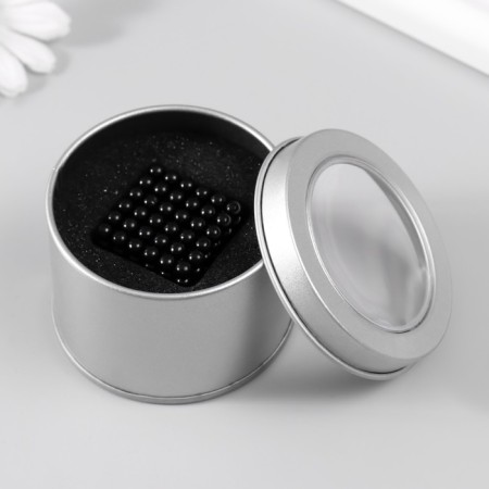 Antistress Magnet "Neokub" 216 balls d = 0.5 cm (black)
