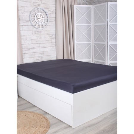 Mona Liza gum sheet, size 200x220x25 cm, indigo color