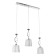 Economic light Martina 3x40W E27 Chrome 60x14x65 (31) cm