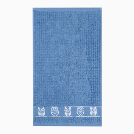 Tainted towel set, indigo color/gray-blue, size 30x50, 400g/m, 100% cotton-2