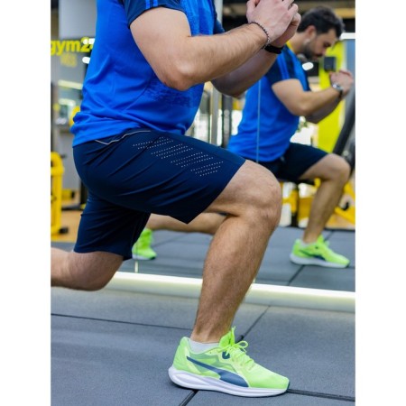 Male sports shorts, size 52, dark blue color-3