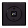 Watching clock, interior "two wood", silent, 30 x 30 cm