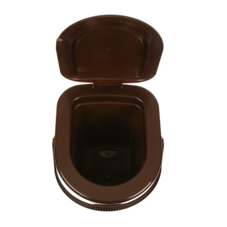 Bucket-loop, h = 40 cm, 17 l, with a removable pot, brown-5