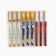 Pen Plastic with a cap software "Teacher", mix, blue paste 0.7 mm
