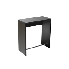 The desktop of the stylist economy, 75 × 35 × 80, chipboard, metal, black color