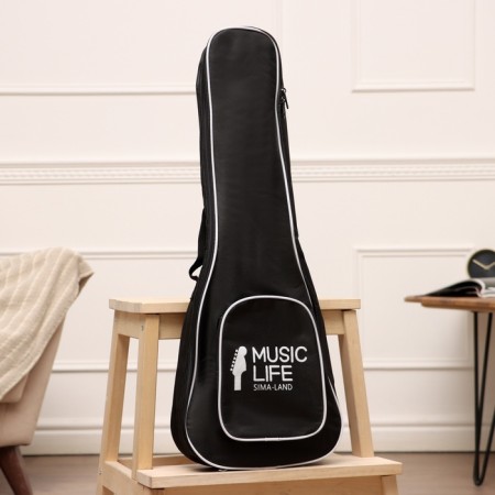 Music Life, Premium Ukulel Case, with a patch pocket, 67 x 25 x 8.5 cm-1