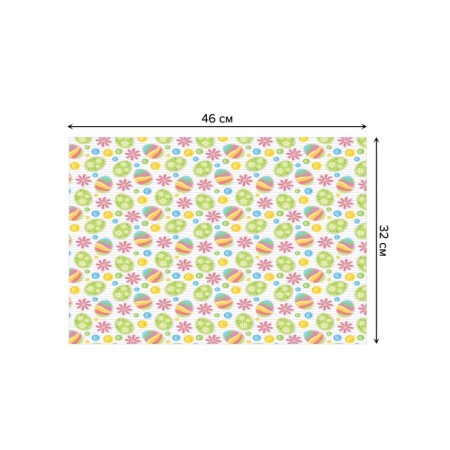 A set of napkins for setting the Table "Eggs on Easter", rectangular, size 32x46 cm, 4 pcs-2