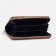 Women's wallet with lightning, brown color