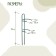 58-927gr support 58-927gr from a tube 10mm 15x13x50 cm