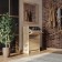 Square wall mirror "Sirius", 782 × 782 mm, sonoma oak color