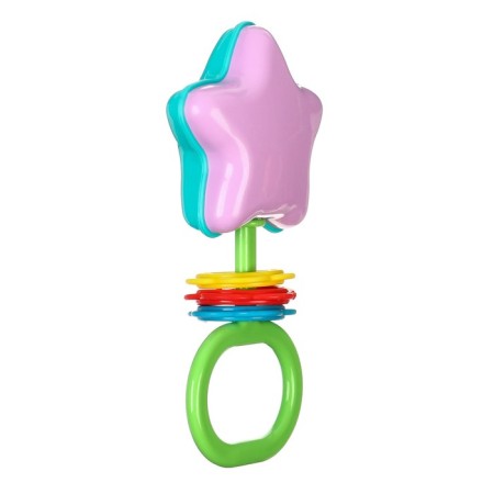 Rattle "Asterisk", color mix, Aelita-3
