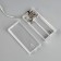 Garland “thread” 2 m with nozzles “deer”, ip20, transparent thread, 10 LED, warm white glow, AAH2