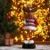 Soft toy "Deer in a striped scarf-day legs" stands, 11x36 cm