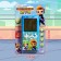 Electronic game, blue color