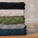Tenle Lovelife Zig-Zag towel, 50x90 cm, dust-lavender color, 100% HL, 450 g/m2