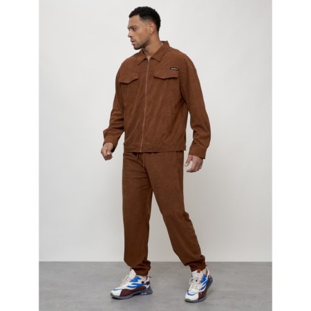 Sports suit men's, size 48, brown color-1