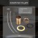 Kitchen mixer Zein ZF-011, cartridge ceramics 40 mm, brass, black