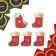 New Year's board game "New Year: toe", 99 cards, sock, 8+