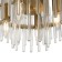 Suspended lamp Freya Fr5216PL-06BS Agora, 450x450x525 mm, E14, 6x60W, brass color