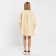 Women's suit (shirt, shorts) minku: overSize color beige, size 42