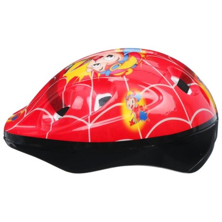 Helmet Protective Children's Onlytop OT-502, girth 52-54 cm, red color-1