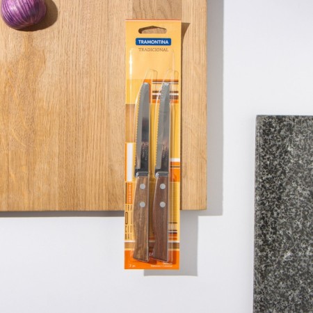 Set of kitchen knives Tramontina Tradicional, 2 subjects, blade 10 cm-2