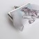 Wallet on the farmar, white color